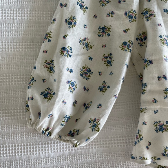 REFORMATION LINEN TOP - Picture 6 of 12